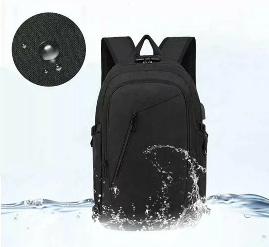 Beste Pirce ✔️ Merkloos Waterdichte Rugzak Inclusief - 14 T/m 15.6 Inch - Zwart 🎁 1 Beste Pirce ✔️ Merkloos Waterdichte Rugzak Inclusief - 14 T/m 15.6 Inch - Zwart 🎁