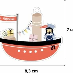 Flash-uitverkoop ⭐ Merkloos Sinterklaas Rood Inpakpapier Cadeaupapier 46-delige Inpakset - Meerkleurig - Stickers Blokbodemzakken Cadeaulint Stafjes Inpakken 🧨 -Crafts&Co winkel 550x509 1