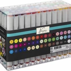 Aanbiedingen ❤️ Nassau Fine Art Twinmarkers 48 Stuks Voor Volwassenen En Kinderen | Alcohol Stiften | Triangel Vorm | Handig In Gebruik | Markeerstiften ✨ 10 Aanbiedingen ❤️ Nassau Fine Art Twinmarkers 48 Stuks Voor Volwassenen En Kinderen | Alcohol Stiften | Triangel Vorm | Handig In Gebruik | Markeerstiften ✨ -Crafts&Co winkel 550x509