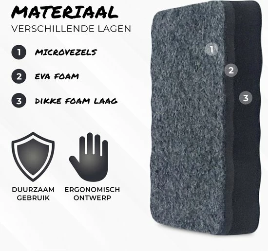 Beste Verkoop π€© BlackBear Whiteboard Wisser - Magnetisch - Whiteboard Cleaner - Whiteboard Stiften Wisser - Whiteboard Accessoires - Zwart π₯° 2 Beste Verkoop π€© BlackBear Whiteboard Wisser - Magnetisch - Whiteboard Cleaner - Whiteboard Stiften Wisser - Whiteboard Accessoires - Zwart π₯° - Afbeelding 2