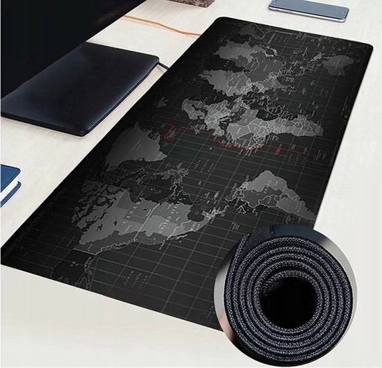 Kopen ✨ AA Commerce 2-in-1 Bureau Onderlegger Toetsenbord Mat Muismat - Antislip Ergonomische Computer Keyboard Gel Buro Placemat - Bureau Accessoires - Voor Laptop/Muis/Toetsenbord - Gaming Mat Bureaulegger - Wereldkaart Design - Slijtvast & Oprolbaar - 80x30 CM 👍 6 Kopen ✨ AA Commerce 2-in-1 Bureau Onderlegger Toetsenbord Mat Muismat - Antislip Ergonomische Computer Keyboard Gel Buro Placemat - Bureau Accessoires - Voor Laptop/Muis/Toetsenbord - Gaming Mat Bureaulegger - Wereldkaart Design - Slijtvast & Oprolbaar - 80x30 CM 👍 - Afbeelding 6