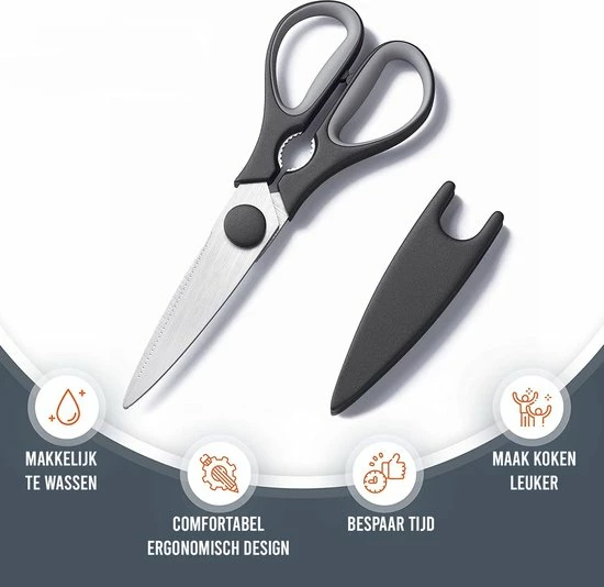 Beste recensies van π₯° Dremdo Multifunctionele Schaar Keukenschaar RVS Vleesschaar - Vaatwasserbestendig π 9 Beste recensies van π₯° Dremdo Multifunctionele Schaar Keukenschaar RVS Vleesschaar - Vaatwasserbestendig π - Afbeelding 9