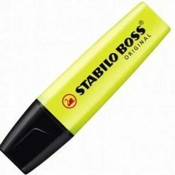 Beste Pirce ⭐ STABILO BOSS ORIGINAL - Markeerstift - Hoogste Kwaliteit - Geel - Doos 10 Stuks 🔥 -Crafts&Co winkel 550x537 5