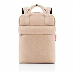 Korting 🥰 Reisenthel Allday 🎒 Backpack M Rugzak - 15L - Twist Coffee Beige ⭐
