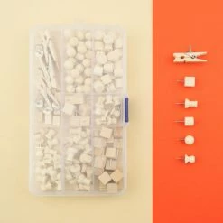 Beste recensies van 🛒 QY Punaises Voor Prikbord Of Memobord - Set Van 135 Houten Pushpins 🥰 -Crafts&Co winkel 550x550 101