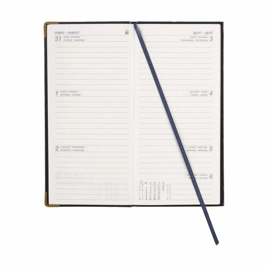 Goedkoop 𧨠Happyshopper Agenda 2022-2023 - Zakagenda - Weekplanner - Jaarplanner - Volwassenen - Viertalig - 17,5 X 8,5 Cm - Kunstleer - Zwart π― 2 Goedkoop 𧨠Happyshopper Agenda 2022-2023 - Zakagenda - Weekplanner - Jaarplanner - Volwassenen - Viertalig - 17,5 X 8,5 Cm - Kunstleer - Zwart π― - Afbeelding 2