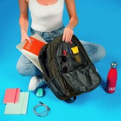 Flash-uitverkoop 🔥 TRVLMORE Rugzak - 28L - 15,6 Inch - Laptop Rugtas - Waterafstotend - Groen ❤️ -Crafts&Co winkel 550x550 128