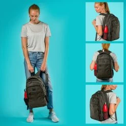 Flash-uitverkoop 🔥 TRVLMORE Rugzak - 28L - 15,6 Inch - Laptop Rugtas - Waterafstotend - Groen ❤️ -Crafts&Co winkel 550x550 132