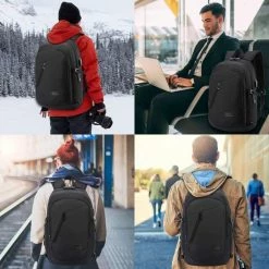Beste Verkoop 👍 IGOODS Laptoprugzak - Reizen Anti-diefstal Zakelijke Rugzak - Tas Met USB-oplaadpoort - 14 T/m 15,6 Inch - Zwart 🛒 8 Beste Verkoop 👍 IGOODS Laptoprugzak - Reizen Anti-diefstal Zakelijke Rugzak - Tas Met USB-oplaadpoort - 14 T/m 15,6 Inch - Zwart 🛒 -Crafts&Co winkel 550x550 164