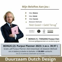 Aanbiedingen 🔥 Clen Verkleij Purpuz Planner PRO Weekplanner - Agenda - Ongedateerd 🧨 -Crafts&Co winkel 550x550 203