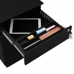 Groothandel 🥰 Nancy's Ladeblok 3 Lades Zwart - Ladeblok Bureau 52 X 39 X 60 Cm 💯 -Crafts&Co winkel 550x550 239