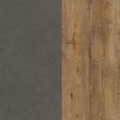 Gloednieuw ✔️ MEUBELLA Bureau Monaco - Eiken - Grijs ✨ -Crafts&Co winkel 550x550 255