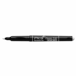 Gloednieuw 🔔 Pica 532/52 Classic Permanent Pen - Rond - Wit - 1-2mm 🛒 -Crafts&Co winkel 550x550 272