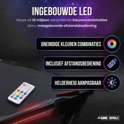 Beste recensies van 🧨 Gaming Bureau Met LED-verlichting 140cm XXL | Nieuwste Model 2022 Met DUBBEL LED Verlichting In Blad | Gaming Desk INCLUSIEF Muismat | DUBBELE LED VERLICHTING | Game Royale ✔️ -Crafts&Co winkel 550x550 295