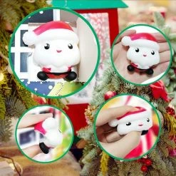 Coupon 💯 A.K.A. Adventskalender 2022 - 24 Mochi Squishies – Met Kerstman - Elke Dag Nieuwe Verrassingen – Schattig - Leuk Voor Kerstmis - 24 Stuks 🤩 -Crafts&Co winkel 550x550 310