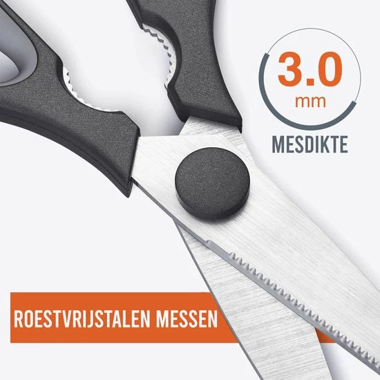 Beste recensies van π₯° Dremdo Multifunctionele Schaar Keukenschaar RVS Vleesschaar - Vaatwasserbestendig π 2 Beste recensies van π₯° Dremdo Multifunctionele Schaar Keukenschaar RVS Vleesschaar - Vaatwasserbestendig π - Afbeelding 2