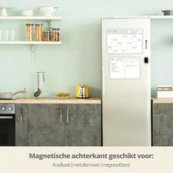 Promo 😍 Urban State Magnetische Weekplanner Whiteboard (2) - Planner Magnetisch - Planbord - Familieplanner - Maandplanner Magnetisch ✔️ -Crafts&Co winkel 550x550 379