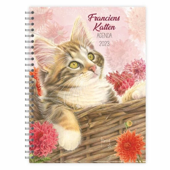 Hete verkoop π― Francien Van Westering Franciens Katten Klassieke Ringband Bureau Agenda Boskat Kitten FRANCY 2023 β€οΈ 1 Hete verkoop π― Francien Van Westering Franciens Katten Klassieke Ringband Bureau Agenda Boskat Kitten FRANCY 2023 β€οΈ