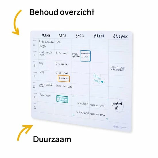 Beste recensies van 🔔 Greenstory - Sticky Whiteboard - Familieplanner - Medium 🎁 4 Beste recensies van 🔔 Greenstory - Sticky Whiteboard - Familieplanner - Medium 🎁 - Afbeelding 4