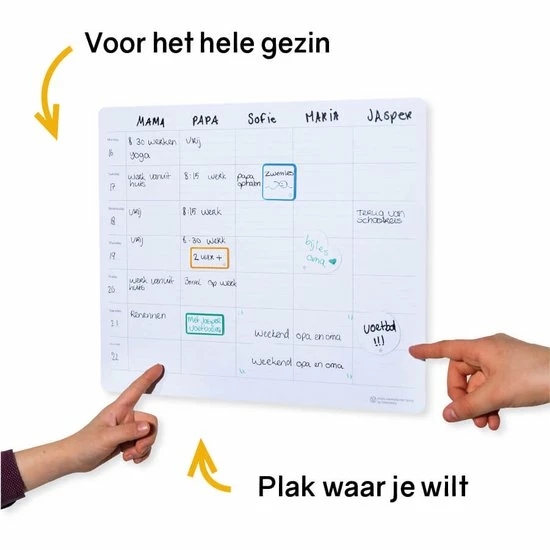 Beste recensies van 🔔 Greenstory - Sticky Whiteboard - Familieplanner - Medium 🎁 5 Beste recensies van 🔔 Greenstory - Sticky Whiteboard - Familieplanner - Medium 🎁 - Afbeelding 5