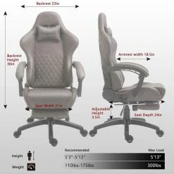 Top 10 โ IN-HOMEXL IN.HOMEXL Kaiser Gamestoel - Bureaustoel - Ergonomische Bureaustoel - Volwassenen - Verstelbaar - Bruin ๐ 25 Top 10 โ IN-HOMEXL IN.HOMEXL Kaiser Gamestoel - Bureaustoel - Ergonomische Bureaustoel - Volwassenen - Verstelbaar - Bruin ๐ -Crafts&Co winkel 550x550 44