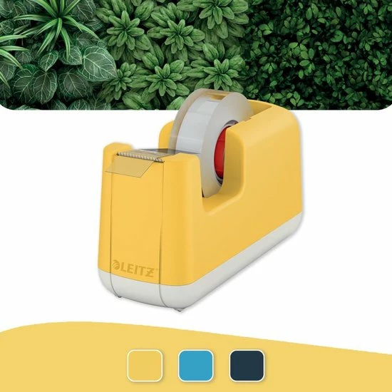 Promo ⭐ Leitz Cosy Plakbandhouder - Plakband Dispenser Inclusief Plakband - Ideaal Voor Thuiskantoor/Thuiswerken - Warm Geel 💯 4 Promo ⭐ Leitz Cosy Plakbandhouder - Plakband Dispenser Inclusief Plakband - Ideaal Voor Thuiskantoor/Thuiswerken - Warm Geel 💯 - Afbeelding 4
