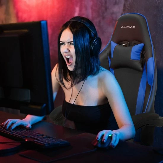 Beste recensies van 😉 LifeGoods AlphaX Gamestoel - Bureaustoel Met Voetsteun - Verstelbaar - Kunstleer - Zwart/Blauw 🌟 9 Beste recensies van 😉 LifeGoods AlphaX Gamestoel - Bureaustoel Met Voetsteun - Verstelbaar - Kunstleer - Zwart/Blauw 🌟 - Afbeelding 9