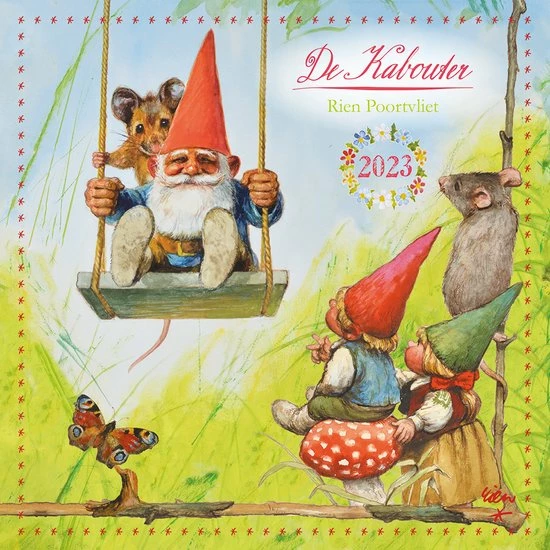 Gloednieuw 𧨠Plenty Gifts Kalender - 2023 - Rien Poortvliet - Kabouter - 30x30cm π 1 Gloednieuw 𧨠Plenty Gifts Kalender - 2023 - Rien Poortvliet - Kabouter - 30x30cm π