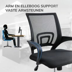 Coupon ๐ ACAZA Bureaustoel Met Armsteunen - In Hoogte Verstelbaar - Met Wielen - Zwart ๐งจ 11 Coupon ๐ ACAZA Bureaustoel Met Armsteunen - In Hoogte Verstelbaar - Met Wielen - Zwart ๐งจ -Crafts&Co winkel 550x550 56