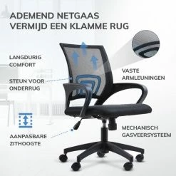 Coupon ๐ ACAZA Bureaustoel Met Armsteunen - In Hoogte Verstelbaar - Met Wielen - Zwart ๐งจ 14 Coupon ๐ ACAZA Bureaustoel Met Armsteunen - In Hoogte Verstelbaar - Met Wielen - Zwart ๐งจ -Crafts&Co winkel 550x550 58