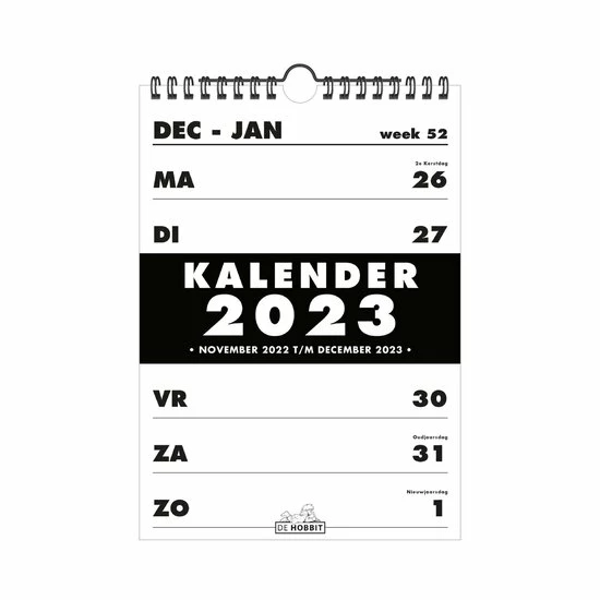 Hete verkoop 🎉 Uitgeverij De Hobbit BV Hobbit Spiraalkalender A5 D1-2023 ⌛ 1 Hete verkoop 🎉 Uitgeverij De Hobbit BV Hobbit Spiraalkalender A5 D1-2023 ⌛