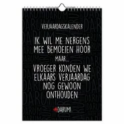 Goedkoop 🤩 Comello Darum Verjaardagskalender 🎉