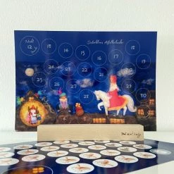 Flash-uitverkoop 🎁 Het Wol Feetje Sinterklaas ° Aftelkalender 2022 ° Sint En Piet ° Pakjesavond ° Aftellen ° Stickeren ° Stickervel ° Aftellen Naar Pakjesavond 🥰