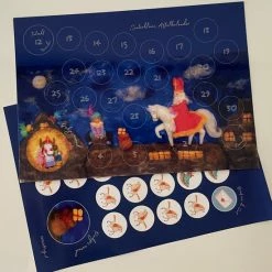 Flash-uitverkoop 🎁 Het Wol Feetje Sinterklaas ° Aftelkalender 2022 ° Sint En Piet ° Pakjesavond ° Aftellen ° Stickeren ° Stickervel ° Aftellen Naar Pakjesavond 🥰 -Crafts&Co winkel 550x550 747
