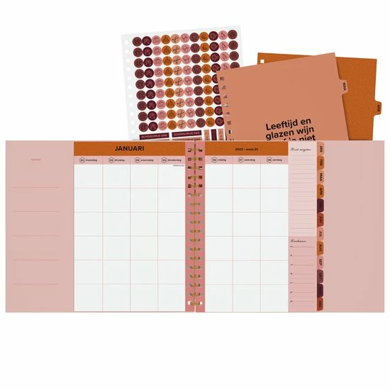 Goedkoop ✔️ Lannoo Agenda 2023 180x240 Family Wire-o 7dagen/2pagina's Mama Baas Chill ⭐ 2 Goedkoop ✔️ Lannoo Agenda 2023 180x240 Family Wire-o 7dagen/2pagina's Mama Baas Chill ⭐ - Afbeelding 2