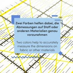 Uitgang 🤩 PRETEX WINTEX Patchwork Liniaal – Snijliniaal 15 X 60 Cm, Met Cmraster En Hoekweergave – Rolsnijliniaal, Naaliniaal, Snijliniaal, Ideaal Voor Naaien En Knutselen 15x60cm 🤩 -Crafts&Co winkel 550x550 768
