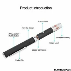 Beste Pirce 👏 PlatinumPlus - Laser Pointer - Presentatie Laserpen - Professionele Laserpen - Rood ✨ 5 Beste Pirce 👏 PlatinumPlus - Laser Pointer - Presentatie Laserpen - Professionele Laserpen - Rood ✨ -Crafts&Co winkel 550x550 77