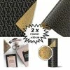 Gloednieuw 😍 Merkloos 2 X Kerst Inpakpapier Grote Rollen Cadeaupapier Goud Zwart - 300 X 50 Cm - Dubbelzijdig Stevig ⌛