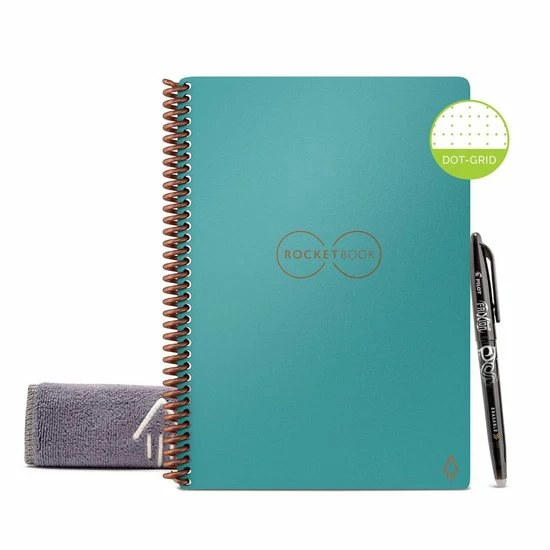 Beste Verkoop ๐ฅฐ Rocketbook Core Smart Notebook A5 Executive Teal ๐ 1 Beste Verkoop ๐ฅฐ Rocketbook Core Smart Notebook A5 Executive Teal ๐