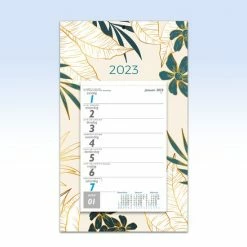 Promo 🔥 Eilers International BV Weekblok Weekkalender Op Schild - 20x33 Cm Met Ophangoog - Weekkalender Met 1 Week Overzicht - Beginnend Op Zondag 👍