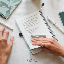 Groothandel 😀 MOYU Ringband A5 - Hardcover - Misty Mountain - Uitwisbaar Notitieboek - Duurzaam Steenpapier 🛒 -Crafts&Co winkel 550x550 859