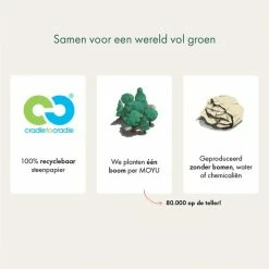 Groothandel 😀 MOYU Ringband A5 - Hardcover - Misty Mountain - Uitwisbaar Notitieboek - Duurzaam Steenpapier 🛒 -Crafts&Co winkel 550x550 861