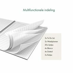 Groothandel 😀 MOYU Ringband A5 - Hardcover - Misty Mountain - Uitwisbaar Notitieboek - Duurzaam Steenpapier 🛒 -Crafts&Co winkel 550x550 863