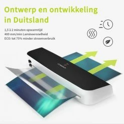 Beste deal 🌟 ACROPAQ Lamineerapparaat A3 - Set Met 200 Lamineerhoezen, Papiersnijder, Hoeksnijder - Lamineermachine - AL390 🔥 -Crafts&Co winkel 550x550 87