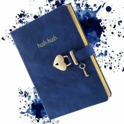 Goedkoop 😉 Victoria's Journals - Dagboek Met Slot En Sleutel - Hush-Hush My Secret Diary W/ Heart Lock - Premium Vegan Leer Dagboek - Hardcover - 320 Pagina's Premium Papier - 13 X 18 Cm (Blauw) 🎁 21 Goedkoop 😉 Victoria's Journals - Dagboek Met Slot En Sleutel - Hush-Hush My Secret Diary W/ Heart Lock - Premium Vegan Leer Dagboek - Hardcover - 320 Pagina's Premium Papier - 13 X 18 Cm (Blauw) 🎁 -Crafts&Co winkel 550x550 902
