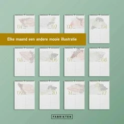Aanbiedingen ✔️ Fabrikten Verjaardagskalender - Waterverf - Roze/Grijs/Goud - A4 🎁 13 Aanbiedingen ✔️ Fabrikten Verjaardagskalender - Waterverf - Roze/Grijs/Goud - A4 🎁 -Crafts&Co winkel 550x550 912