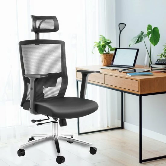 Hete verkoop 🛒 FOXSPORT Bureaustoel Comfort - Ergonomische Bureaustoelen - Hoogte Verstelbaar - Opklapbare Armsteun - Wieltjes - Volwassenen/Kinderen - Thuis/Kantoor - Zwart 🛒 5 Hete verkoop 🛒 FOXSPORT Bureaustoel Comfort - Ergonomische Bureaustoelen - Hoogte Verstelbaar - Opklapbare Armsteun - Wieltjes - Volwassenen/Kinderen - Thuis/Kantoor - Zwart 🛒 - Afbeelding 5