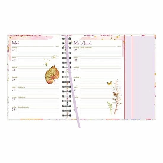 Beste recensies van ❤️ Comello Spiraal Agenda - 2023 - Janneke Brinkman - Bloementuin - 11x15.5cm ❤️ 2 Beste recensies van ❤️ Comello Spiraal Agenda - 2023 - Janneke Brinkman - Bloementuin - 11x15.5cm ❤️ - Afbeelding 2