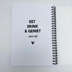 Groothandel ✔️ Hippekaartjeswinkel.nl Receptenboek Invulboek - Recepten Verzamelboek Met Handige Inhoudsopgave - Cadeau - Tip - BBQ - Barbecue - Sinterklaascadeau 🌟 -Crafts&Co winkel 550x550 950