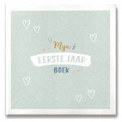 Goedkoop 👏 Maan Amsterdam Eerste Jaar Boek Baby 0 Tot 1 Jaar - Mint- Unisex 🎉